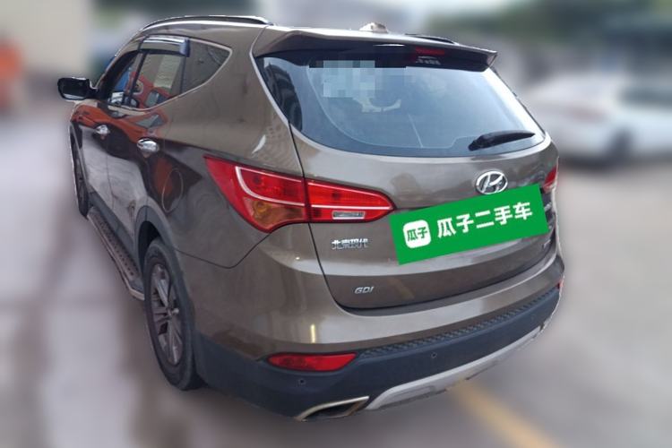 Used Hyundai Santa Fe 2015 2.0T Automatic All-Wheel Drive Smart Version 5 Seats Rear Left 45 Deg