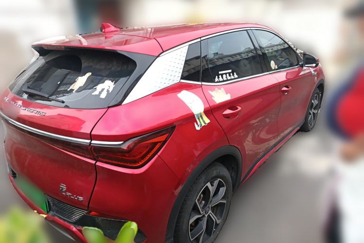 Used BYD Yuan PLUS 2023 Champion Edition 430KM Leading Model Rear Right 45 Deg