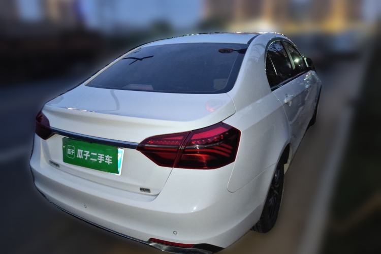 Used Geely Auto Emgrand 2019 Leading Edition 1.5L CVT Luxury Model China VI Standard Rear Right 45 Deg