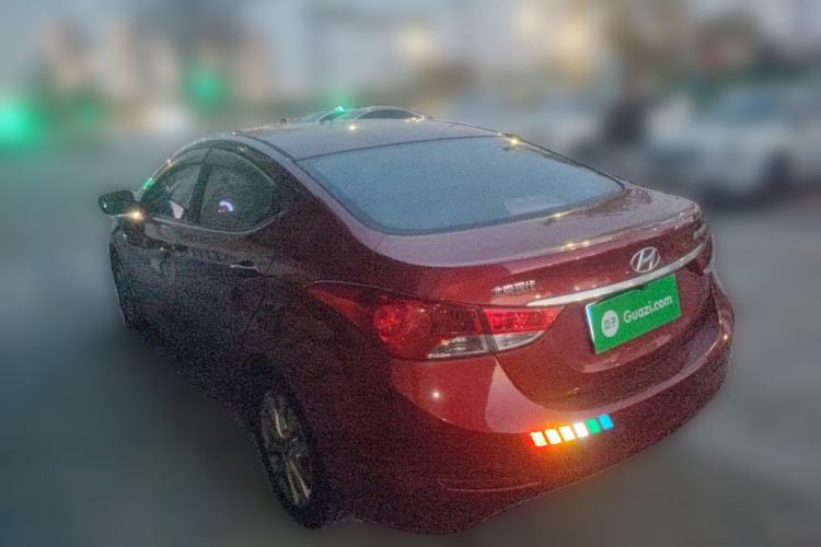 Used Hyundai Elantra (5th Generation / Langdong) 2015 1.6L Automatic Fashion Model Rear Left 45 Deg