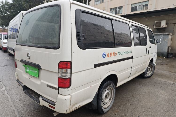 Used Golden Dragon Hiace 2021 1.8L Gasoline Version Long Wheelbase Low Roof – LJ4A18Q6 Rear Right 45 Deg