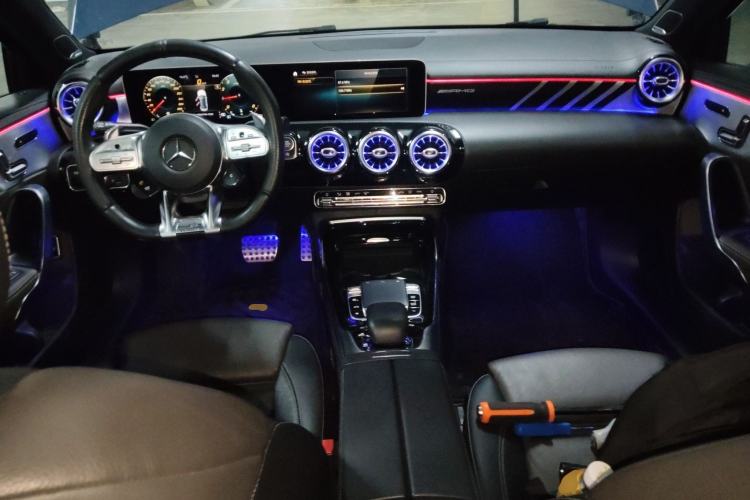 Used Mercedes-Benz A AMG 2019 AMG A 35 L 4MATIC Center Console