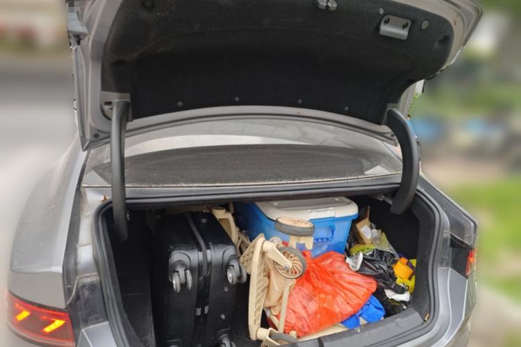 Used BYD Qin PLUS 2024 HONOR Edition DM-i 55KM Leading Model Trunk