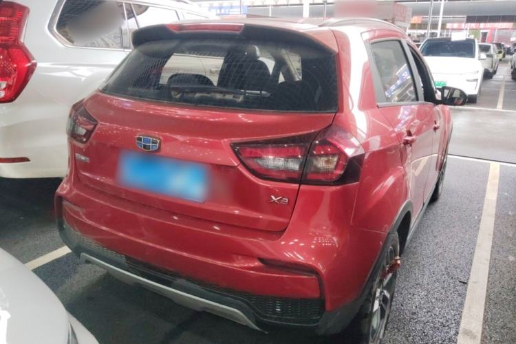 Used Geely Auto Vision X3 2020 1.5L CVT Luxury Model Rear Right 45 Deg