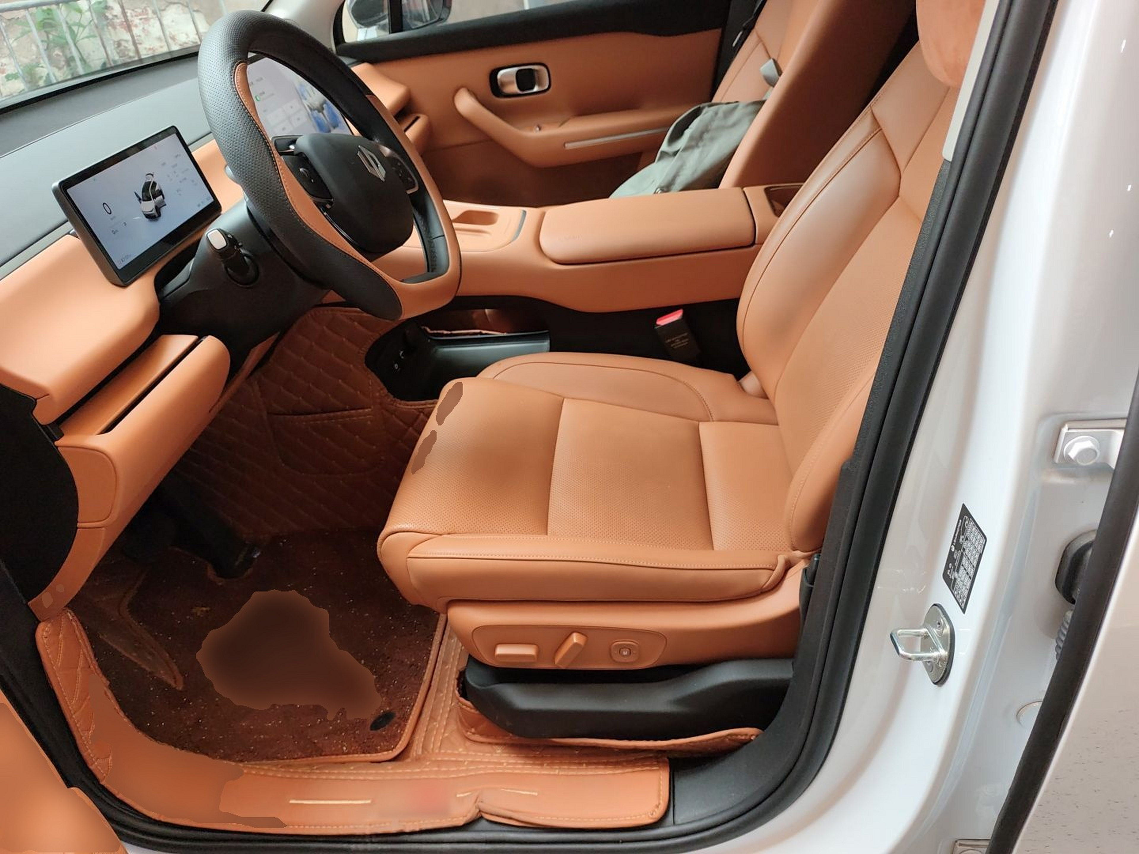 Avant de la voiture