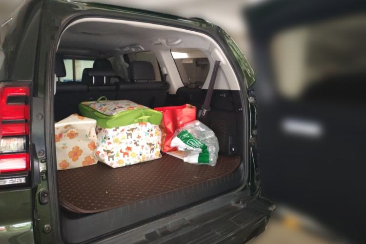 Used Toyota Prado 2019 3.5L Automatic TX-L Deluxe Edition with Rear-Mounted Spare Tire Trunk