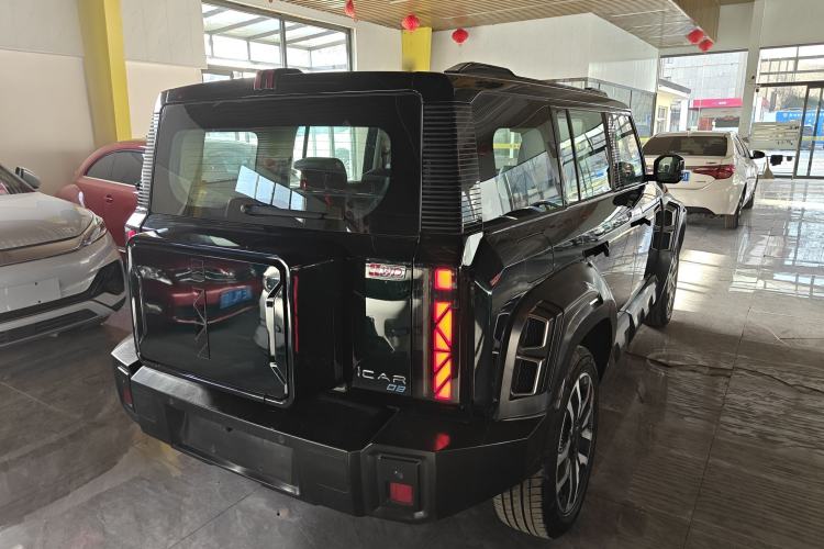 Used iCAR 03 2024 501km Four-wheel Drive Long-Range Advanced Version Rear Right 45 Deg