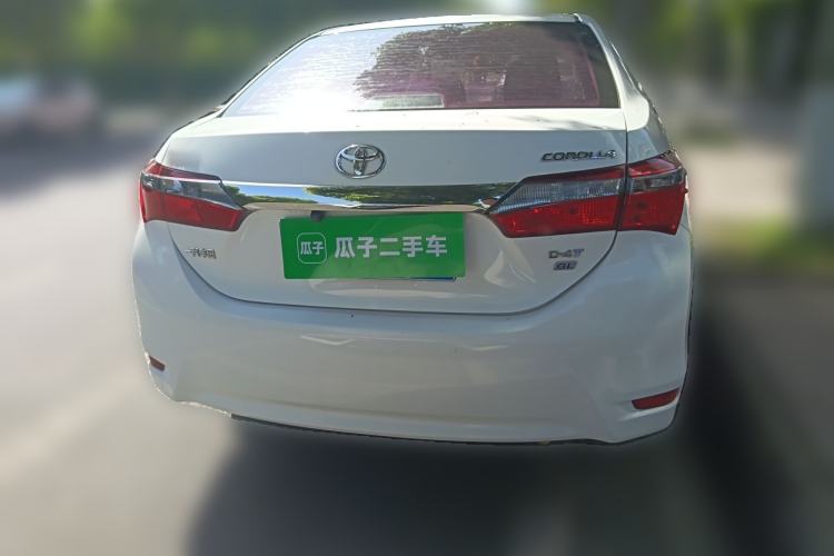 Used Toyota Corolla 2017 Revised Version 1.2T S-CVT GL Rear