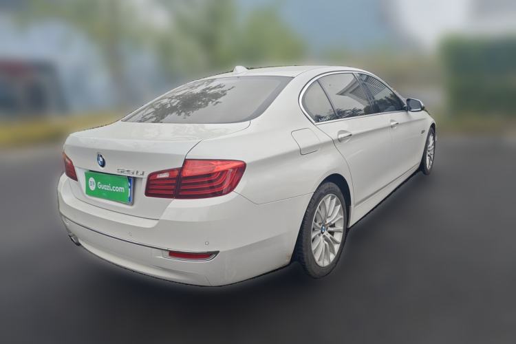 Used BMW 5 Series 2014 525Li Luxury Design Package Rear Right 45 Deg