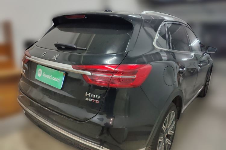 Used Hongqi HS5 2022 Facelifted Version 2.0T Smart Connect Flagship All-Wheel-Drive Edition Rear Right 45 Deg