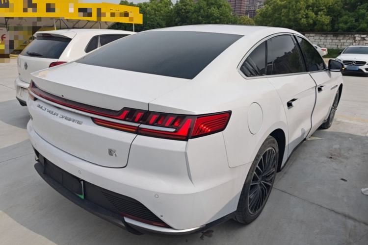 Used BYD Han 2021 EV Standard Range Luxury Model Rear Right 45 Deg