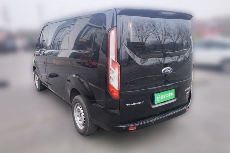 Used Ford Transit 2019 2.0T Gasoline Automatic Business & Travel Short Wheelbase Low-Roof 7-Seater China VI Standard Rear Left 45 Deg