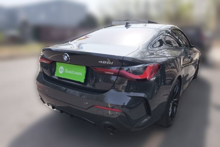 Used BMW 4 Series 2021 425i M Sport Night Edition Rear Right 45 Deg