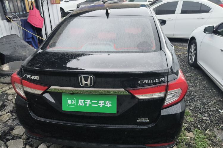 Used Honda Crider 2019 180 Turbo CVT Luxury Edition China VI Emission Standard Rear