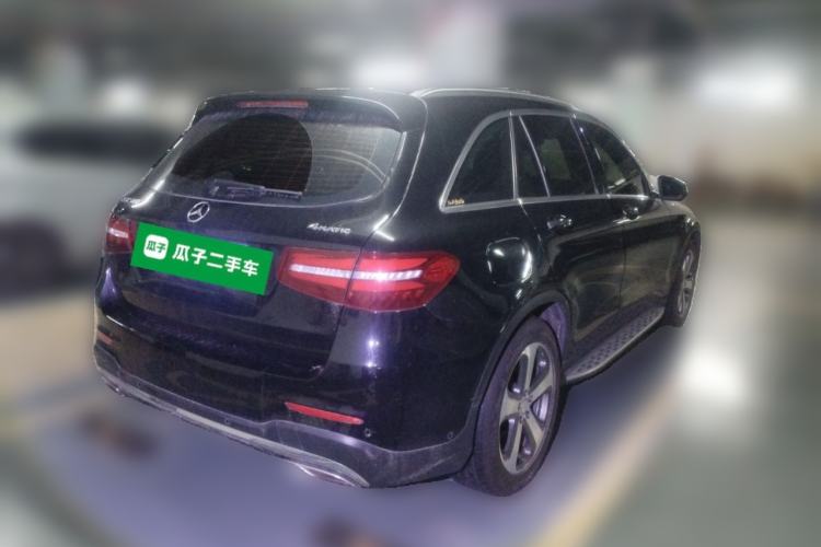 Used Mercedes-Benz GLC 2017 GLC 300 4MATIC Sport Edition Rear Right 45 Deg