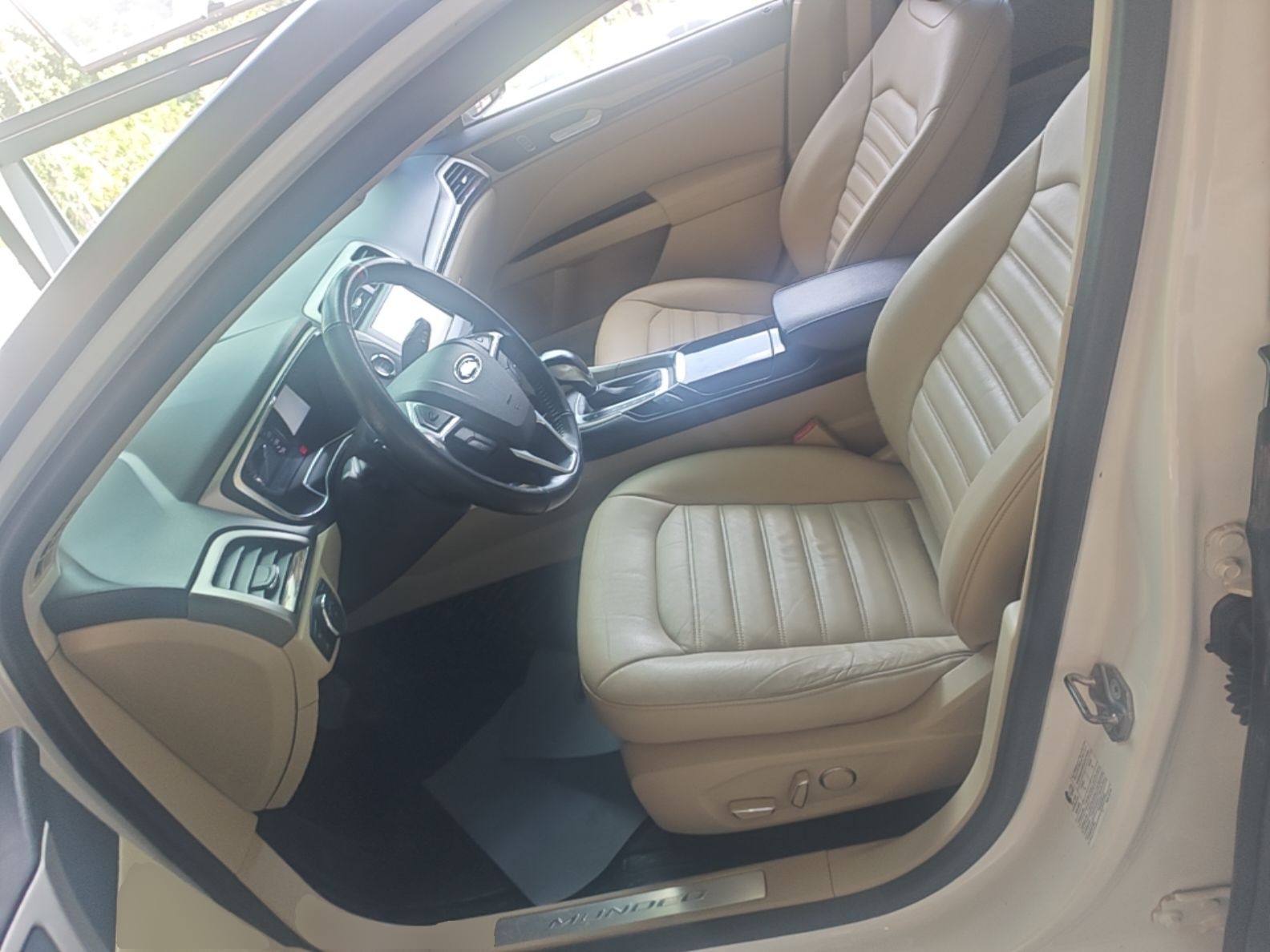 Avant de la voiture