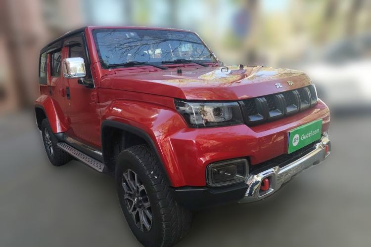 Used BAIC Off-Road BJ40 2019 2.0T Automatic Four-Wheel Drive Urban Hunter Edition Flagship Model China V Emission Standard Front Right 45 Deg