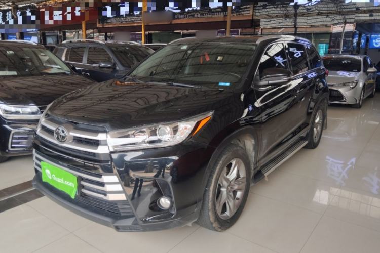Used Toyota Highlander 2018 2.0T Four-Wheel Drive Luxury Version 7 Seats China VI Standard