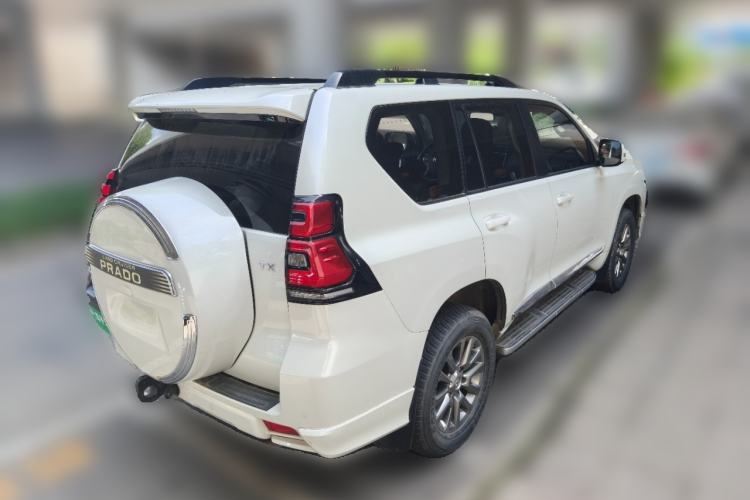 Used Toyota Prado 2019 3.5L Automatic TX-L Deluxe Edition with Rear-Mounted Spare Tire Rear Right 45 Deg
