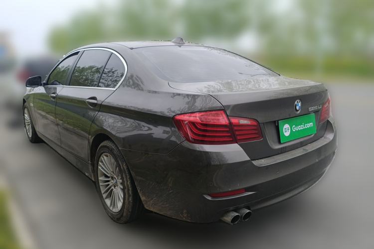Used BMW 5 Series 2013 525Li Leading Model Rear Left 45 Deg