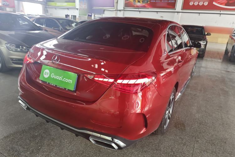 Used Mercedes-Benz C-Class 2022 C 200 L Sport Edition Rear Right 45 Deg