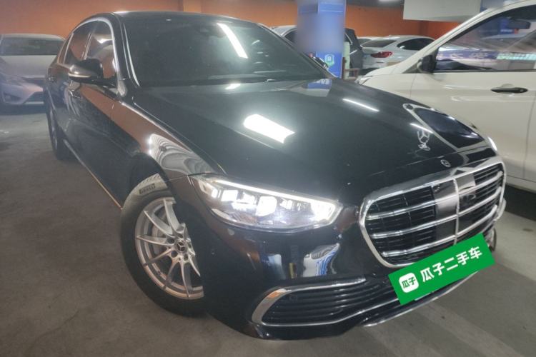 Used Mercedes-Benz S-Class 2021 S 400 L Business Model Front Right 45 Deg