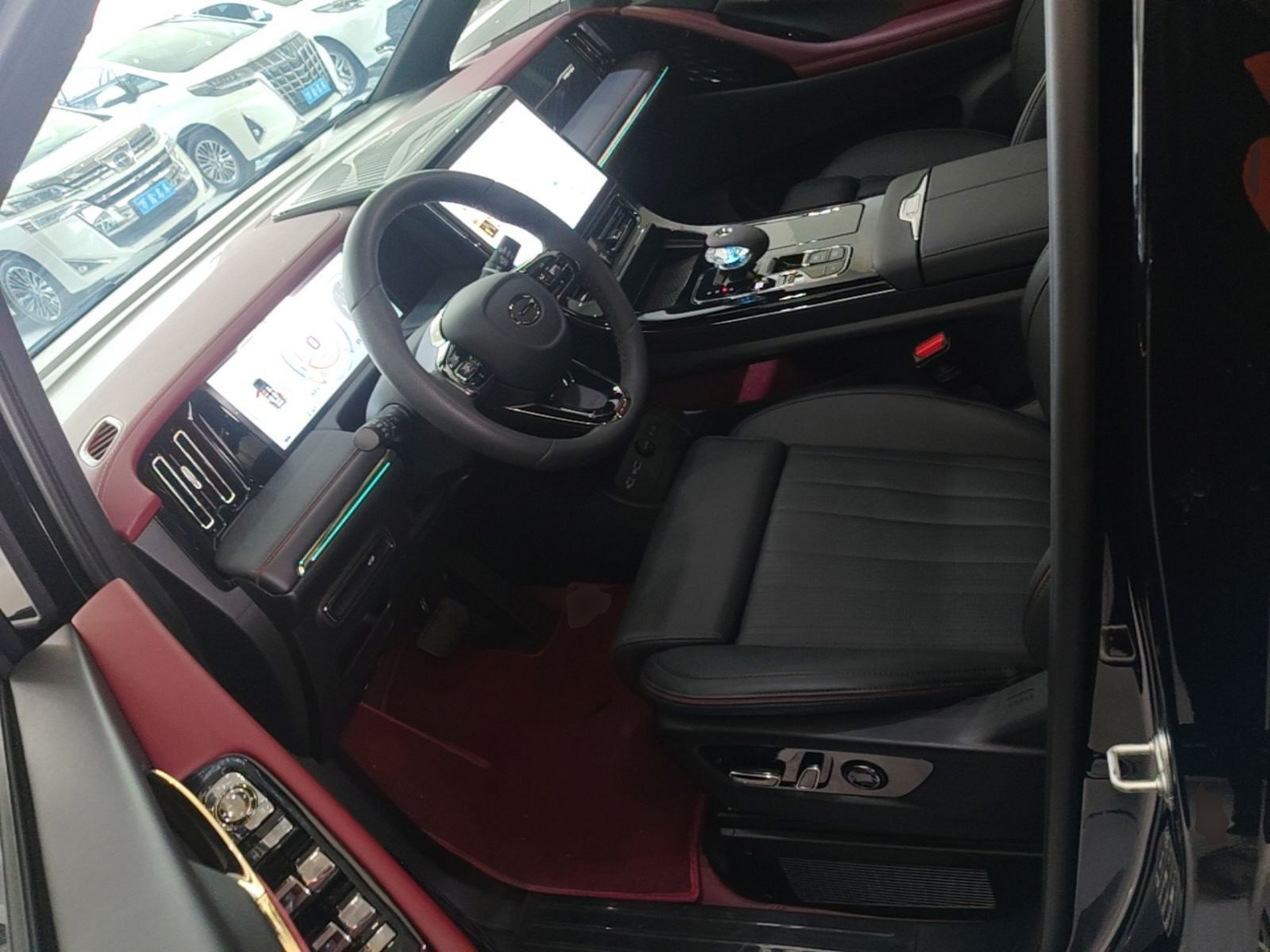 Avant de la voiture