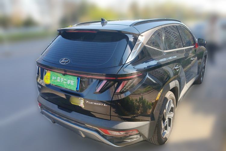 Used Hyundai Tucson 2023 Tucson L 1.5T Automatic Two-Wheel Drive DLX Luxury Edition Rear Right 45 Deg