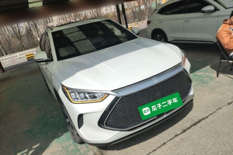 Used BYD Song PLUS New Energy 2021 DM-i 110KM Flagship PLUS Front Right 45 Deg