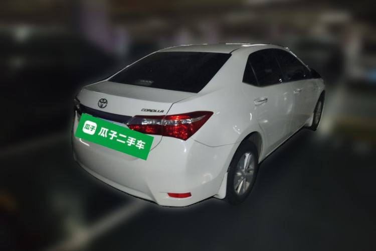 Used Toyota Corolla 2014 1.6L CVT GL Rear Right 45 Deg