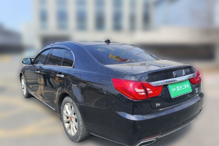 Used Hongqi H7 2017 2.0T Luxury Model Rear Left 45 Deg