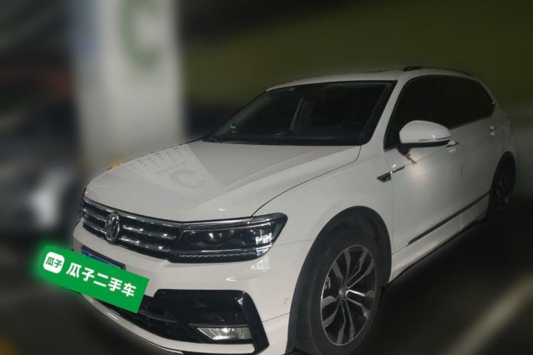 Used Volkswagen Tiguan L 2019 330TSI Automatic Two-Wheel Drive R-Line Flagship Model China VI Standard