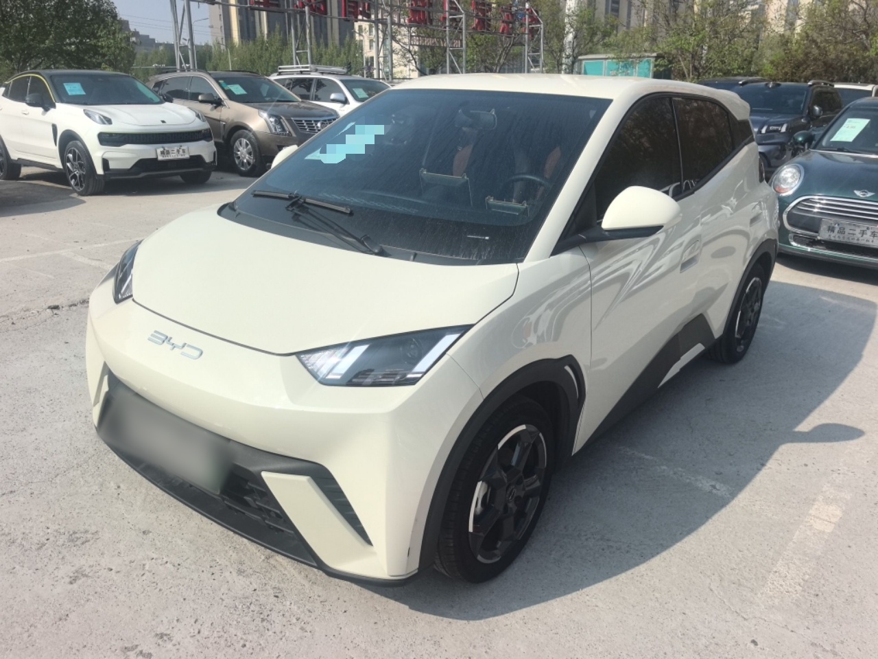 تحت مقدمة السيارة