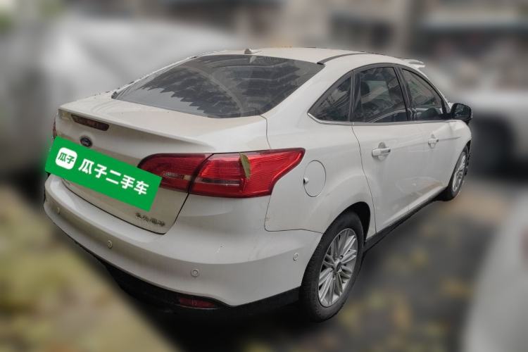 Used Ford Focus 2017 Sedan EcoBoost 180 Automatic Flagship Model Rear Right 45 Deg