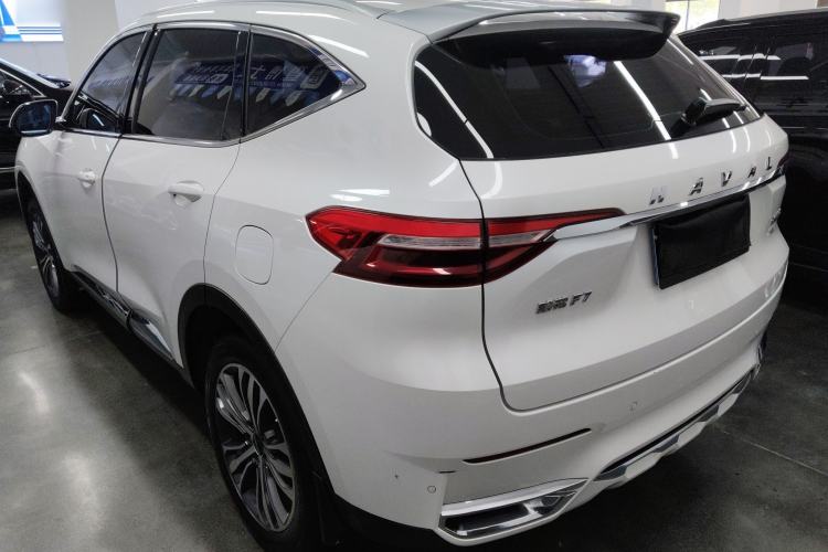 Used Haval F7 2019 2.0T Four-Wheel Drive iJoy China V Standard Rear Left 45 Deg