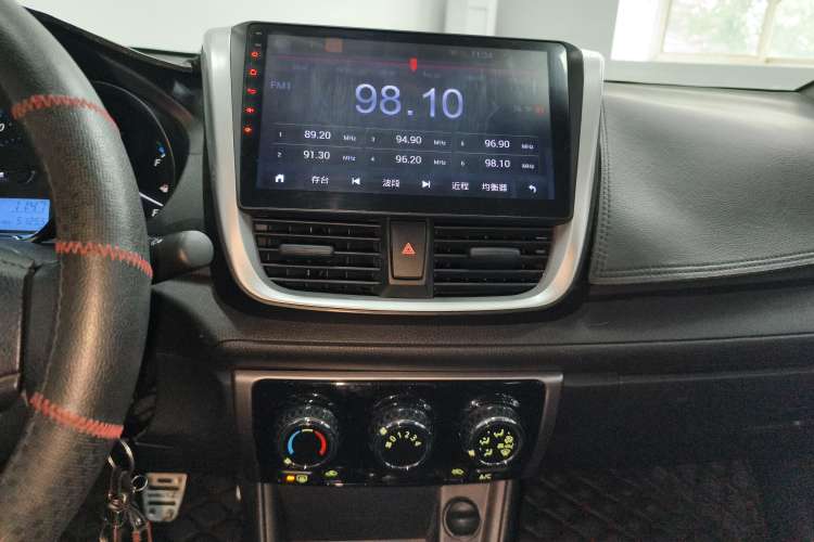 Used Toyota YARiS L Zhi Xiang 2017 1.5E Manual Charm Edition Audio And AC Panel