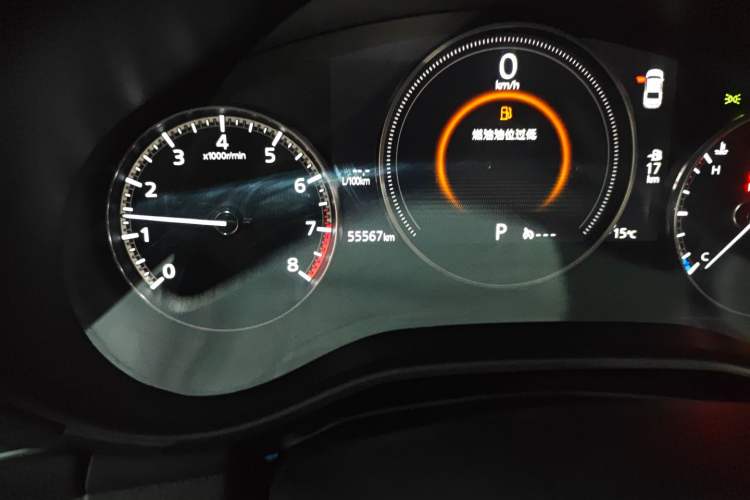 Used Mazda 3 Axela 2021 2.0L Automatic ZhiXuan Edition Odometer Close Up