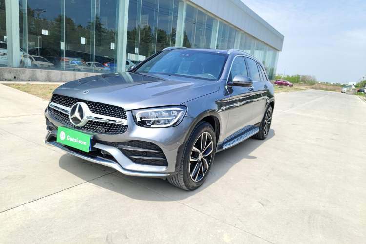 Used Mercedes-Benz GLC 2021 GLC 300 L 4MATIC Dynamic Model Front Left 45 Deg