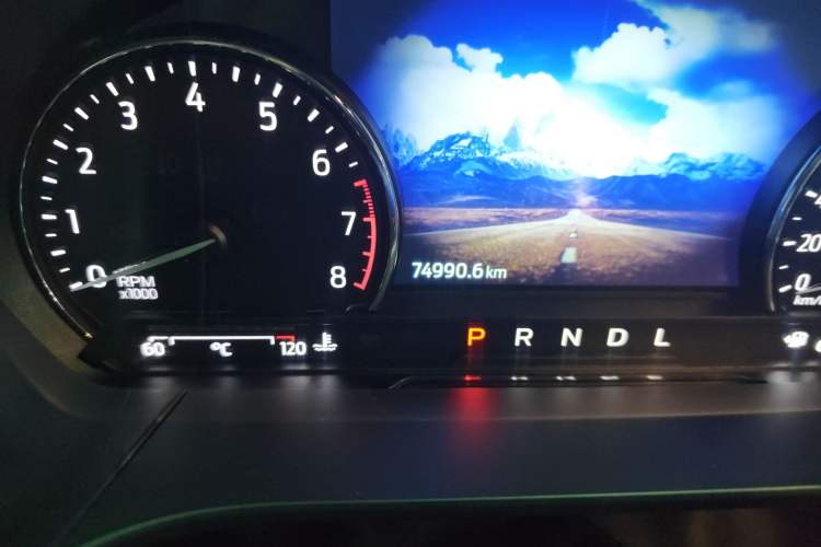 Used Ford Escape 2020 EcoBoost 245 Four-Wheel Drive Titanium Edition Odometer Close Up