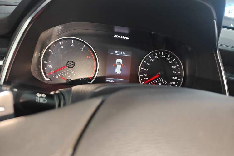 Used Haval H6 2021 National Trend Edition 1.5T Automatic Urban Version Odometer Close Up
