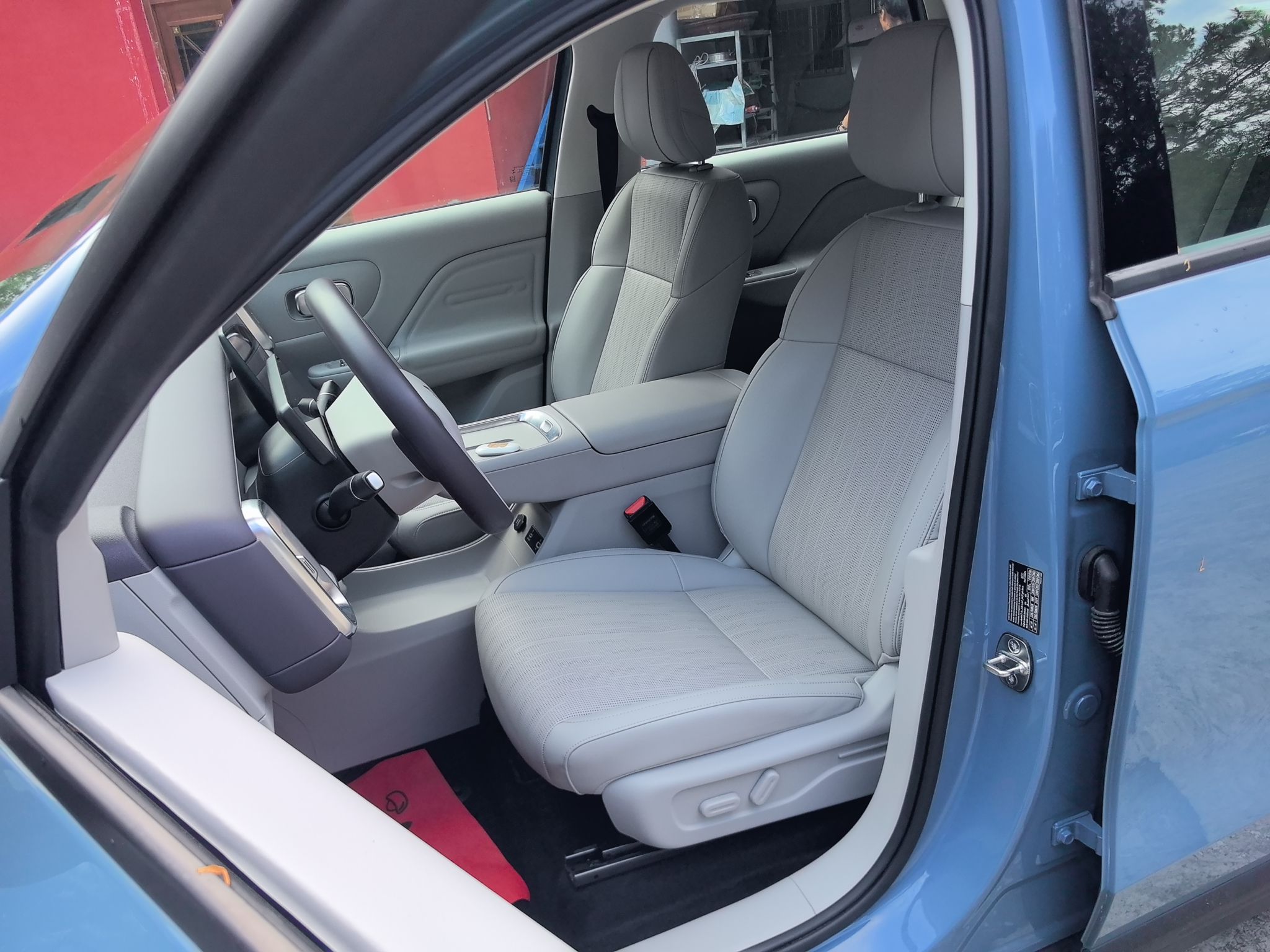 Avant de la voiture