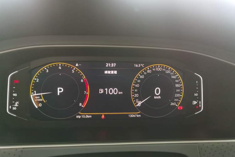 Used Volkswagen Lavida 2023 1.5L Automatic 5 Million Edition Odometer Close Up