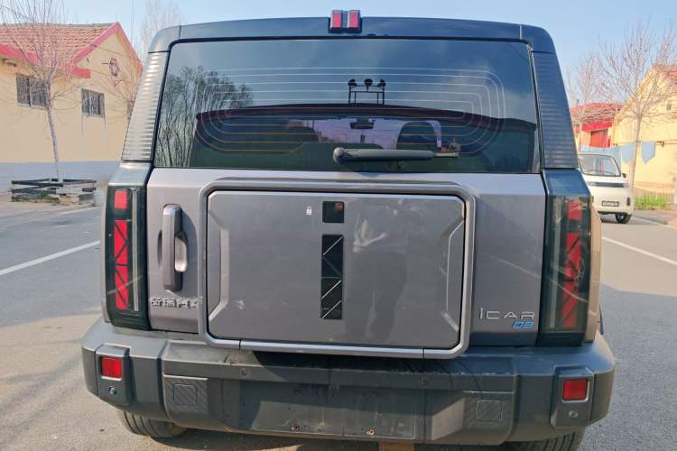 Used iCAR 03 2024 501km Two-Wheel Drive Long-Range Version Rear