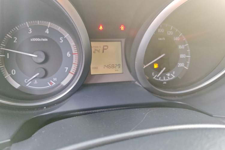 Used Toyota Prado 2016 2.7L Automatic Standard Edition Odometer Close Up