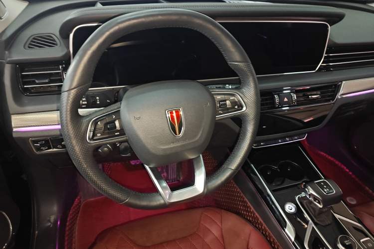 Used Hongqi HS5 2022 Facelifted Version 2.0T Smart Connect Flagship All-Wheel-Drive Edition Steering Wheel