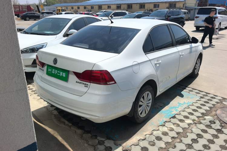 Used Volkswagen Santana 2016 1.6L Automatic Fashion Edition Rear Right 45 Deg