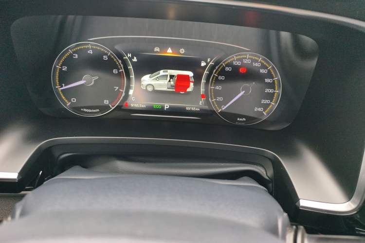 Used GAC Trumpchi M8 2023 Lingxiu Series 390T Luxury Edition Odometer Close Up