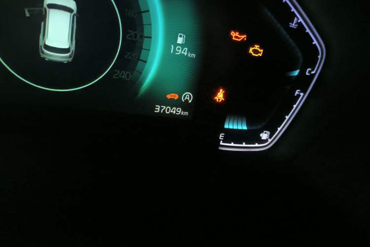 Used Kia Sportage R 2021 Ace 2.0L Splendid Edition Odometer Close Up