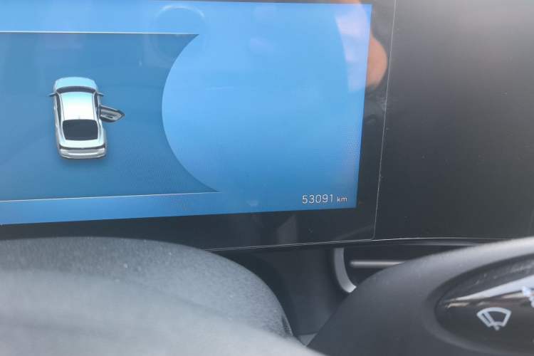 Used Hyundai Elantra 2022 1.5L CVT 20th Anniversary Edition Odometer Close Up