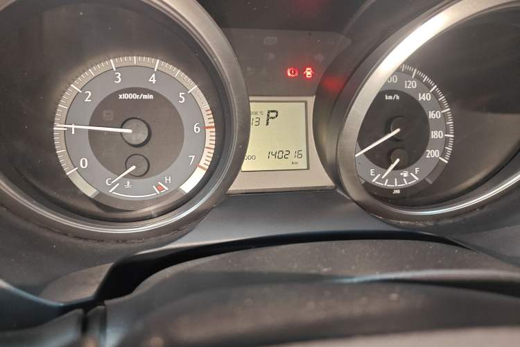 Used Toyota Prado 2016 2.7L Automatic Standard Edition Odometer Close Up